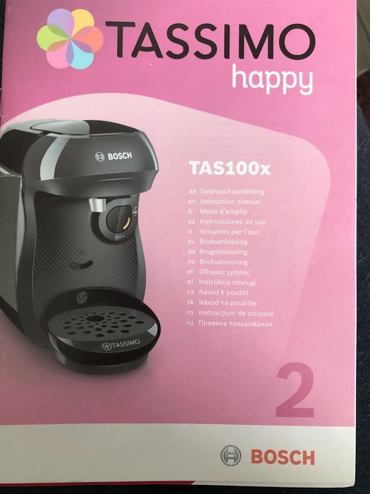 Espressor Tassimo Happy 0,7 l, 1400W