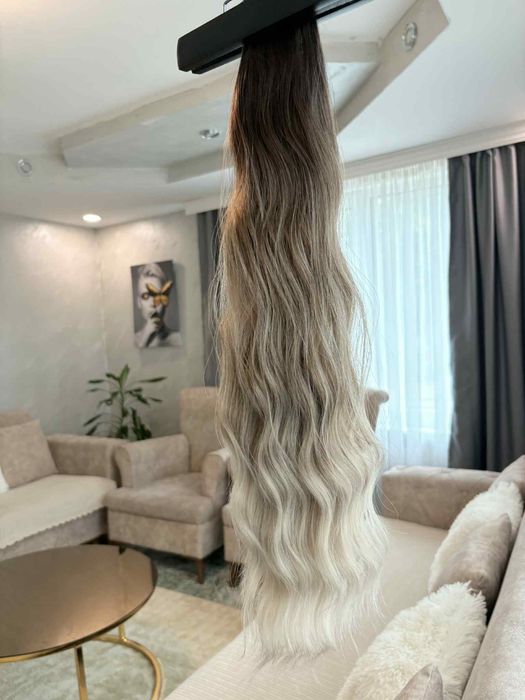 100% ест. Премиум екстеншъни 60 см – налични в богата гама от цветове