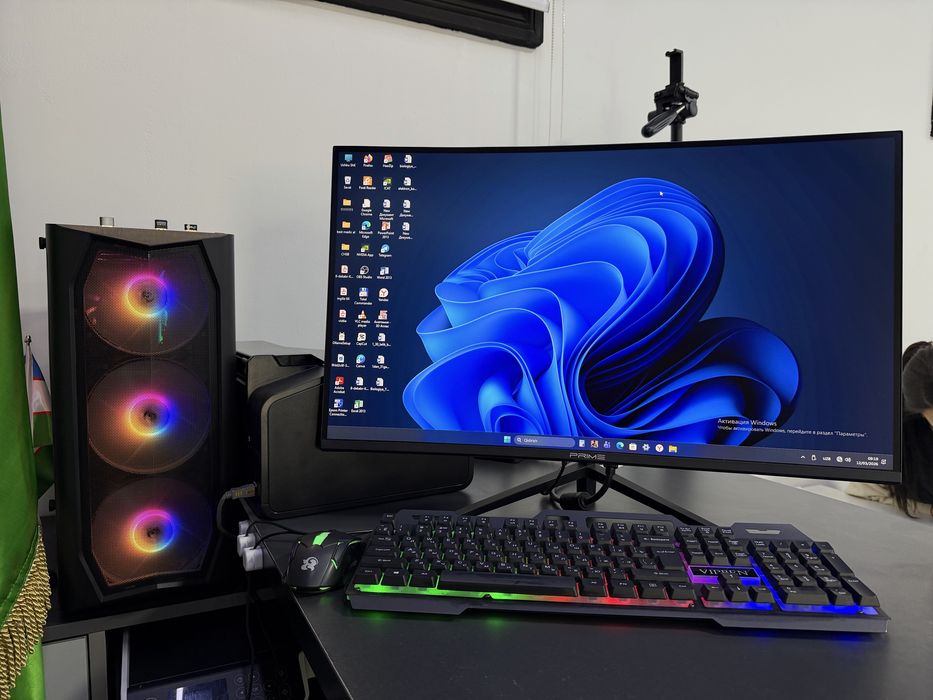 Intel i7-12700 / RTX4060/32GB DDR5/1TB NVMe Kuchl Kompyuter gaming PC