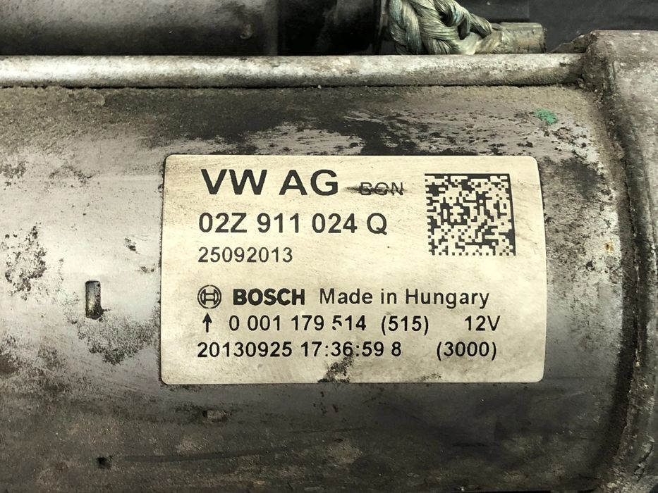 Electromotor Volkswagen Golf MK7 2014 cod 02Z911024Q