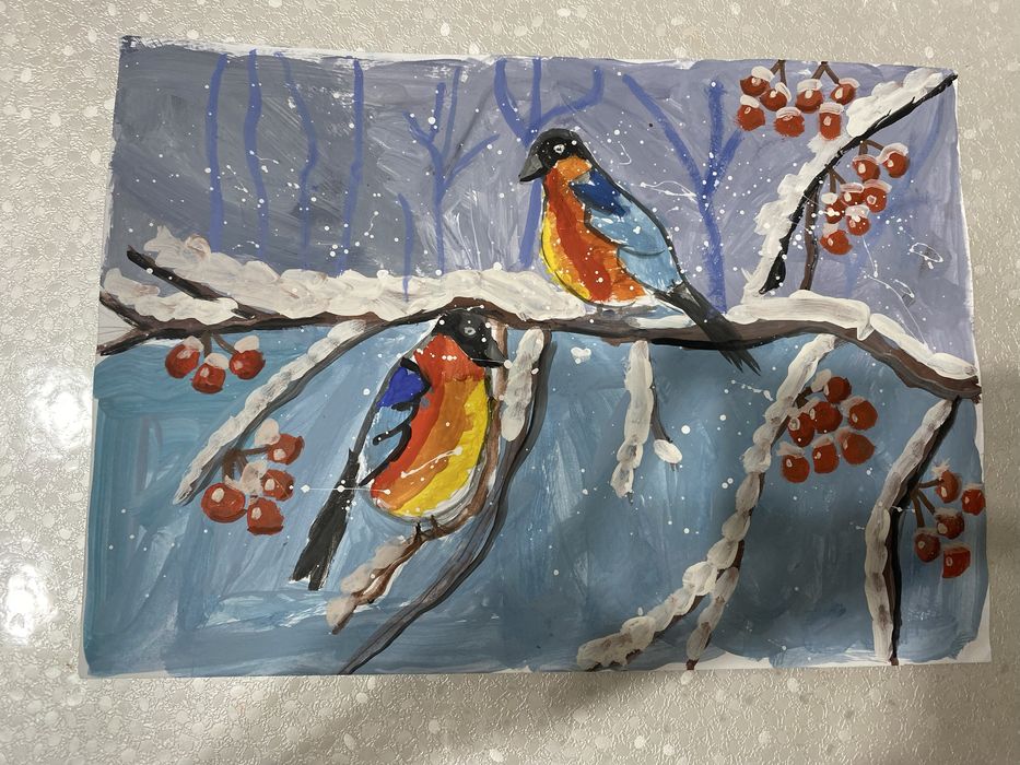 картина красками