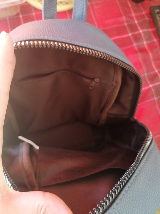 Нова синя дамска раница