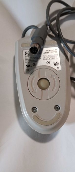 Компютърна мишка с три бутона с топче Ligitech, PS2