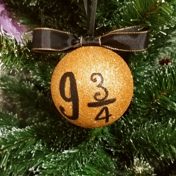 Ёлочные шары Гарри Потерманам. Ручная работа