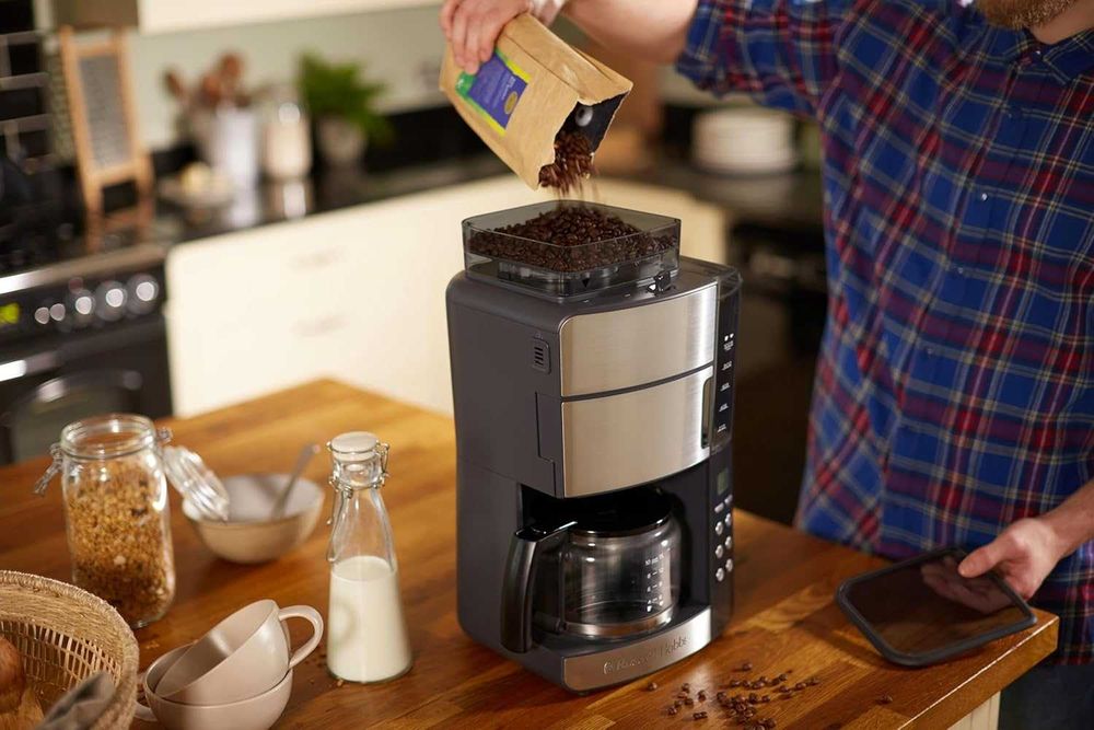 Кафемашина Russell Hobbs Grind & Brew 25610-56 с мелачка