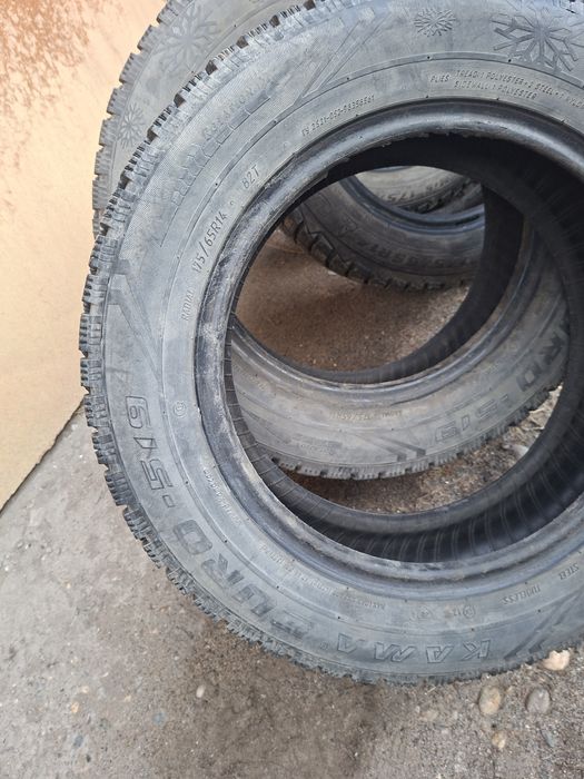 4 шины на 14, 2 Goodyear и 2 кама