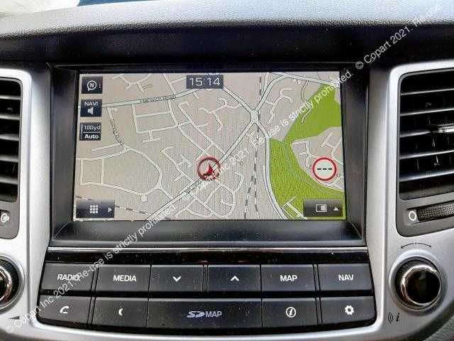 Navigatie originala ceas bord parasolar volan Tucson 2016 1.7 uk