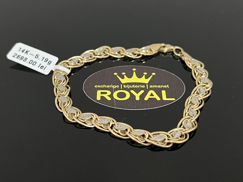 Bijuteria Royal CB : Bratara dama aur 14K 585 5,19 grame