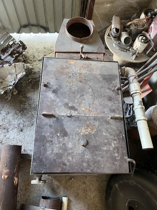 Продам печь на твердом топливе