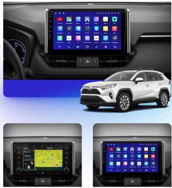 9-инчова мултимедия за TOYOTA RAV4 (2019–2021) Подарък камера