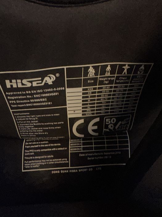 Vand vesta skijet barca