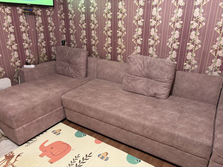 Угловой диван раскладной, 50 000 тг