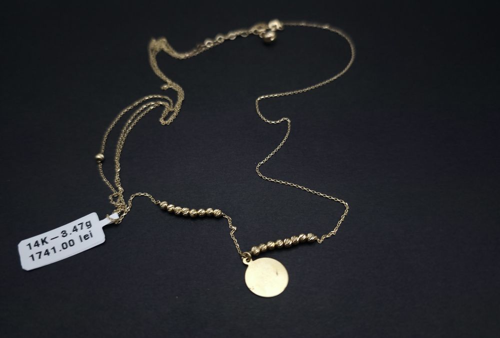 Bijuteria Royal lant din aur 14k 3.47 gr