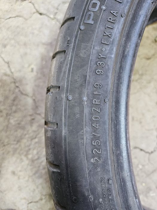 Cauciucuri 19. 225/40/19 și 255/35/19