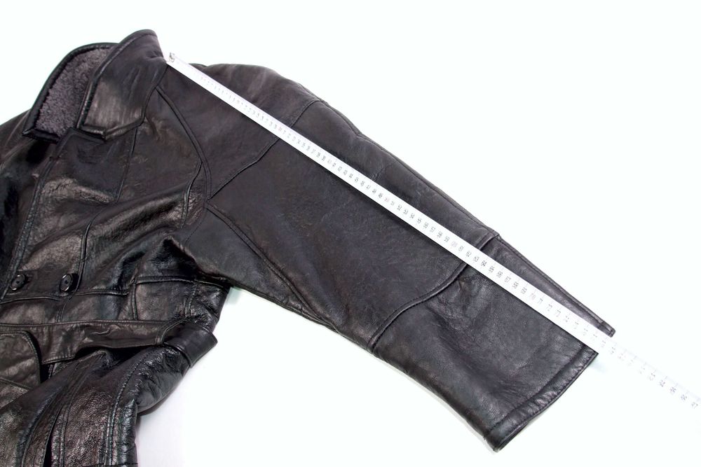 COJOC lung blana naturala, piele naturala exterior, masura 54, NOU