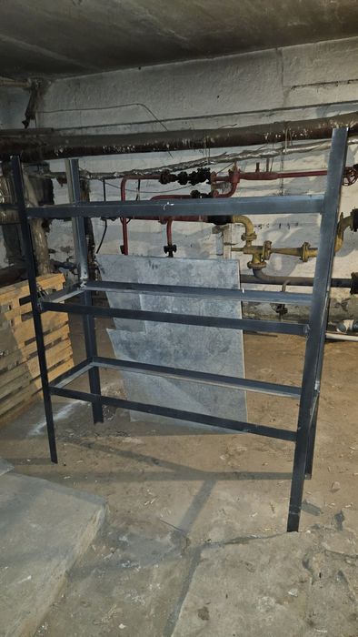Каркас стеллаж. Металл хороший