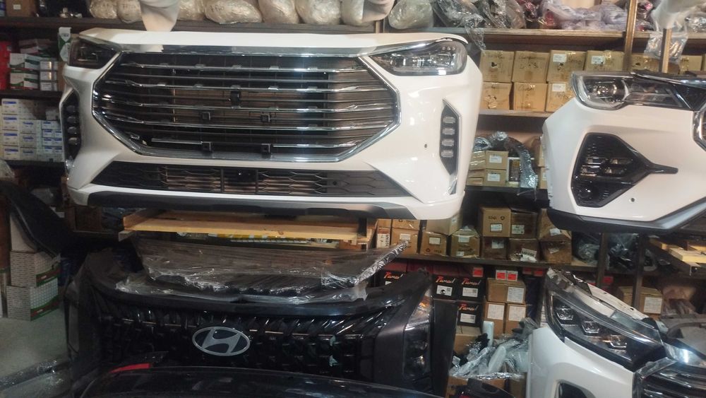 Jetour бампера фары радиаторы