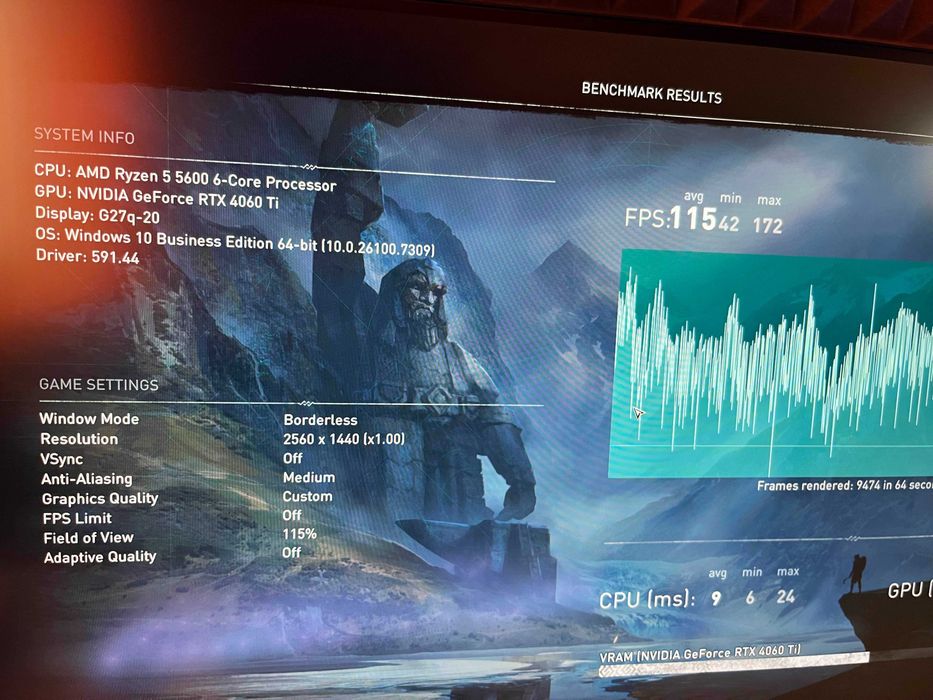 MSI Geforce RTX 4060 TI GAMING X - 8 GB