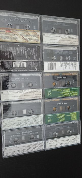 Lot 10 casete audio originale cu muzica clasică