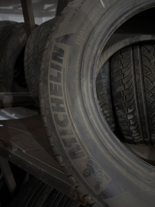 Комлект летних б/у шин Мишлен 255/60/17