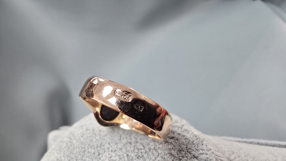 ‼️Златен пръстен с камея - Царска Русия‼️