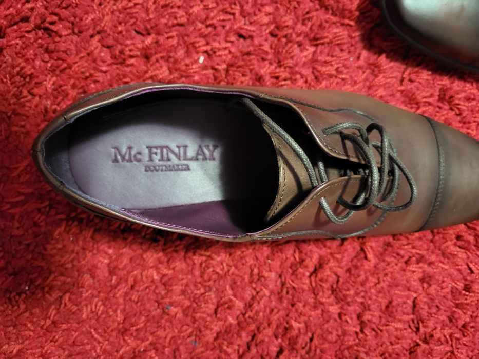 Pantofi eleganti piele noi nr 45 Mc Finlay