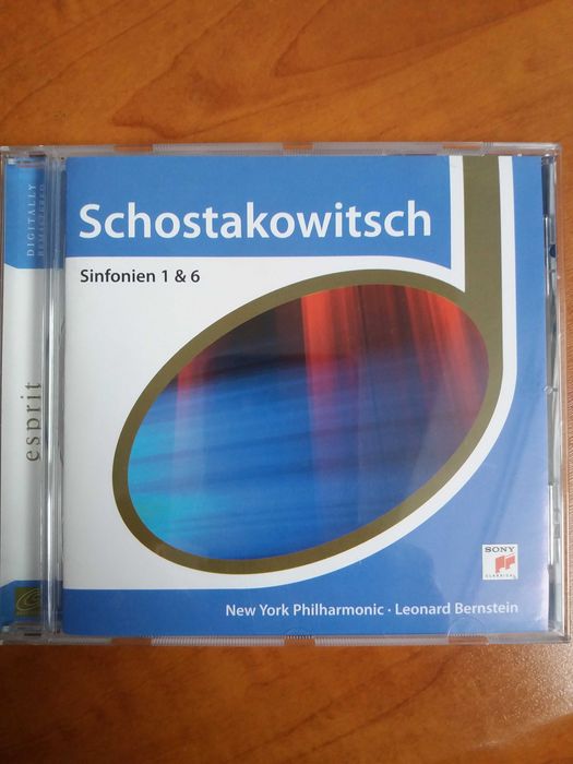 D. Shostakovich - simfonia nr. 1, simfonia nr. 6, in stare foarte buna