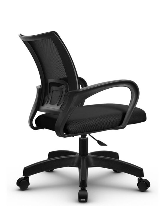 Офисный стул (чёрный, ткань)