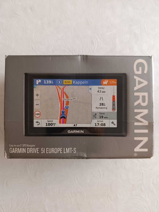 Сателитна навигация за автомобил GARMIN DRIVE 51 LMT-S