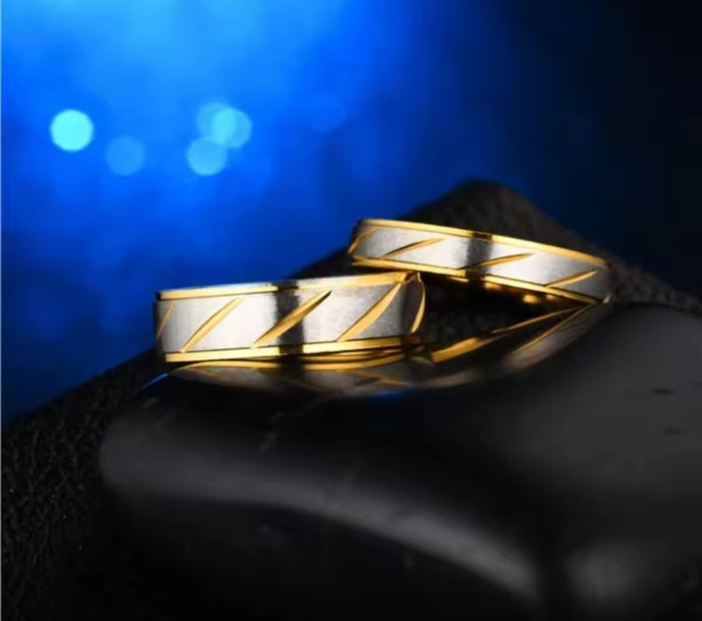 GP167, verighete placate aur 14 k, unisex, marimi diverse