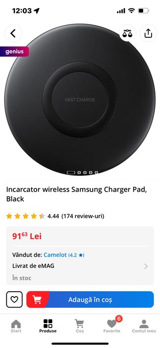 Icarcator wireless somsung