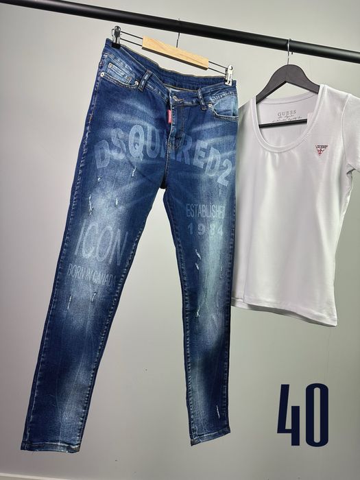 Dsquared дамски сини  дънки