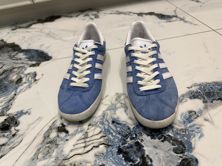 Adidas gazelle синий