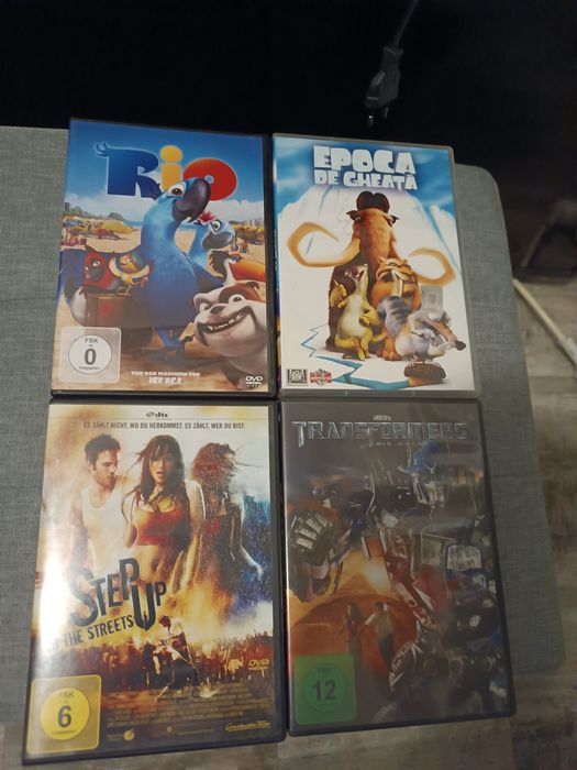 Lot DVD-uri filme actiune + animatie