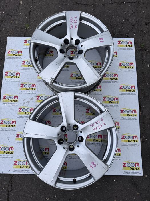 2 buc Janta aliaj R18 Mercedes E class W212 2009-2015 si S class W221 2005-2013