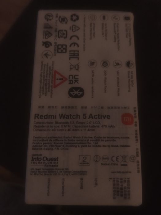 Ceas Redmi Watch 5 Active