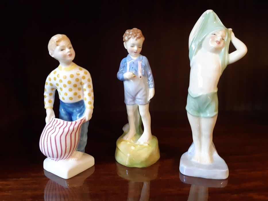 Фарфоровые статуэтки Royal Doulton и Royal Worcester