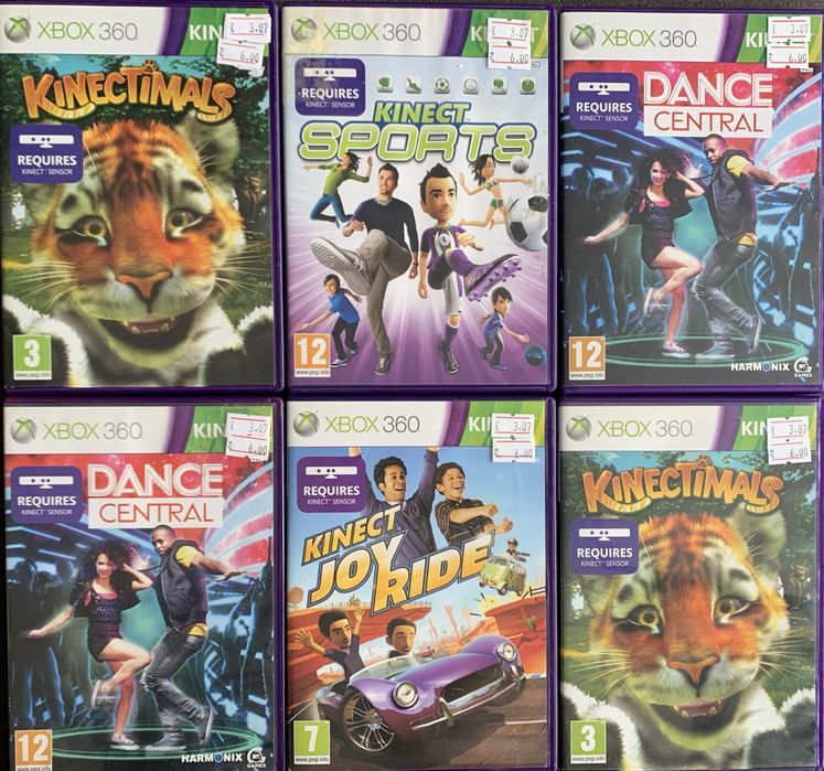 игри Xbox 360 за кинект - 6 лв