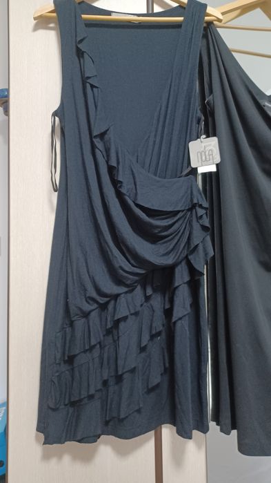 Черни уникални дамски рокли размер M,L-XL