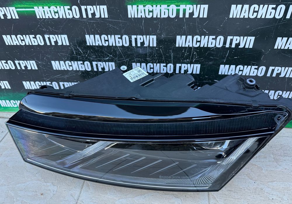 Фарове far CRYSTAL LIGHTNING фар за Шкода Октавия Skoda Octavia 4