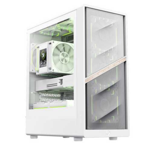 Carcasa PC Gamemax Aeris 330 Mesh White