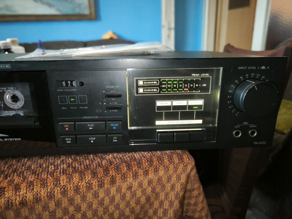 Casetofon Deck Hi-Fi ONKYO – Recent Servisat (Curele și Idler noi)