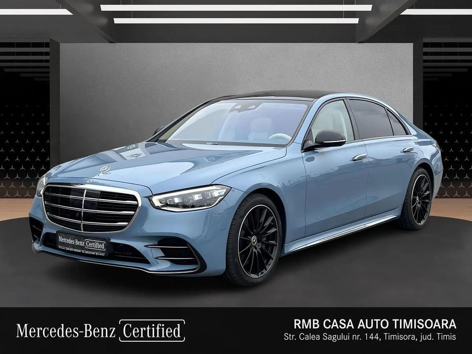 Mercedes-Benz S Manufaktur / Pachet Chauffeur / Burmester 3D / Linie AMG / Digital Lig