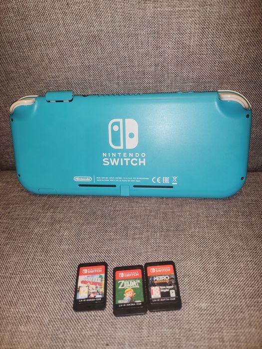Нинтендо суич + 3 игри