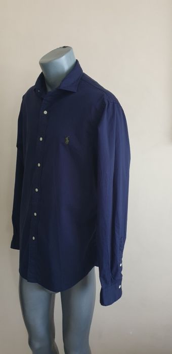 POLO Ralph Lauren Slim Fit  Cotton Mens / L ОРИГИНАЛ! Мъжка Риза!
