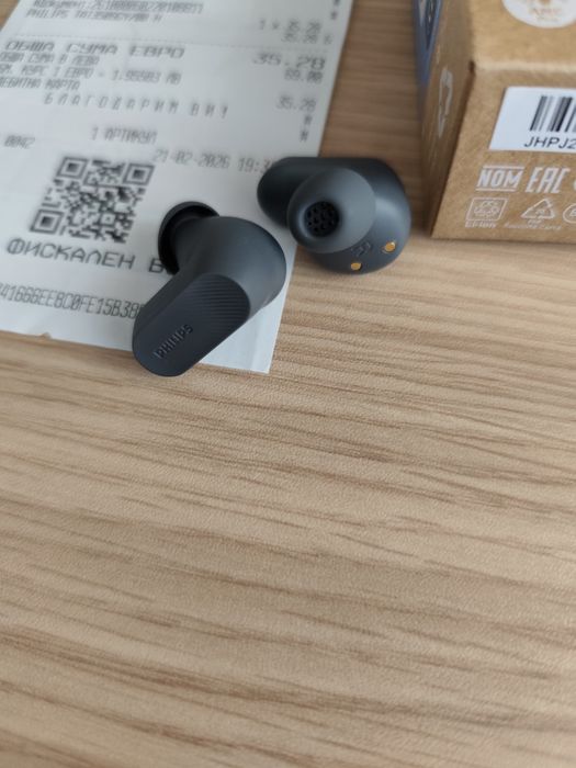 True wireless слушалки PHILIPS TAT3509 GRAY
 С гаранция