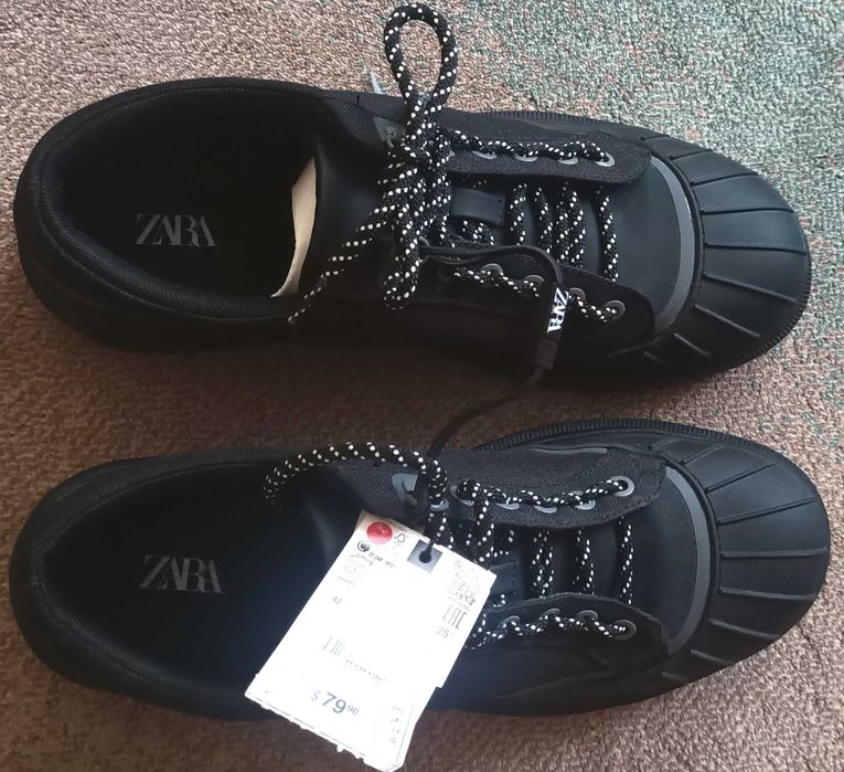Pantofi sport bărbați cu șireturi, talpă caneluri adânci, mărimea 43