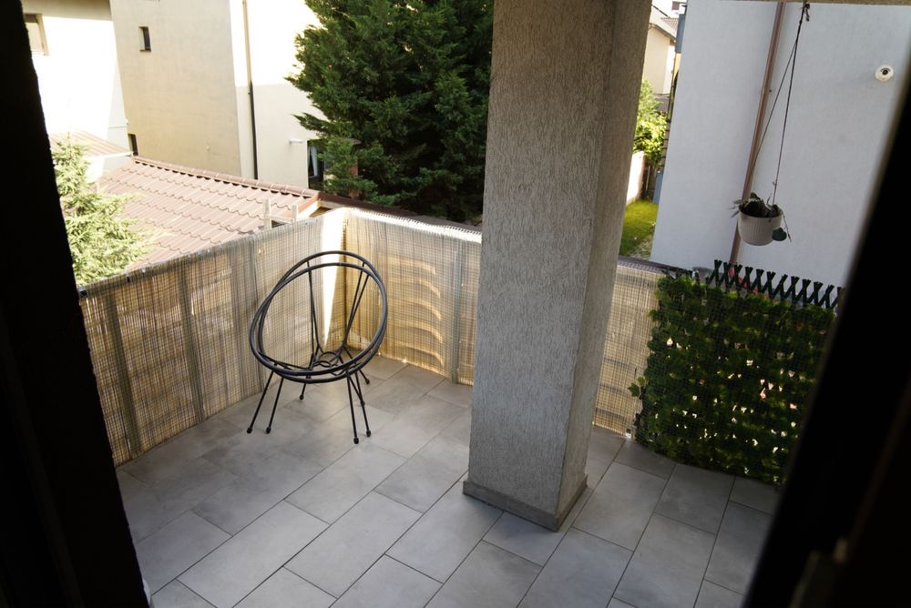 Inchiriez apartament in Popesti Leordeni :2 camere cu terasa si balcon inchis +loc de parcare