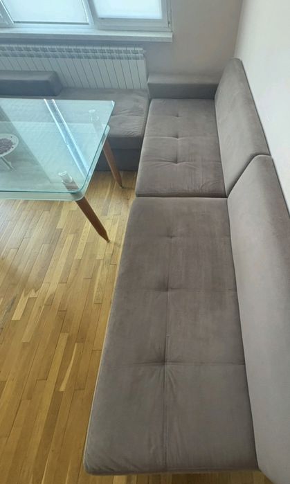 Дивани- 3 части -с ракла и разтегателен