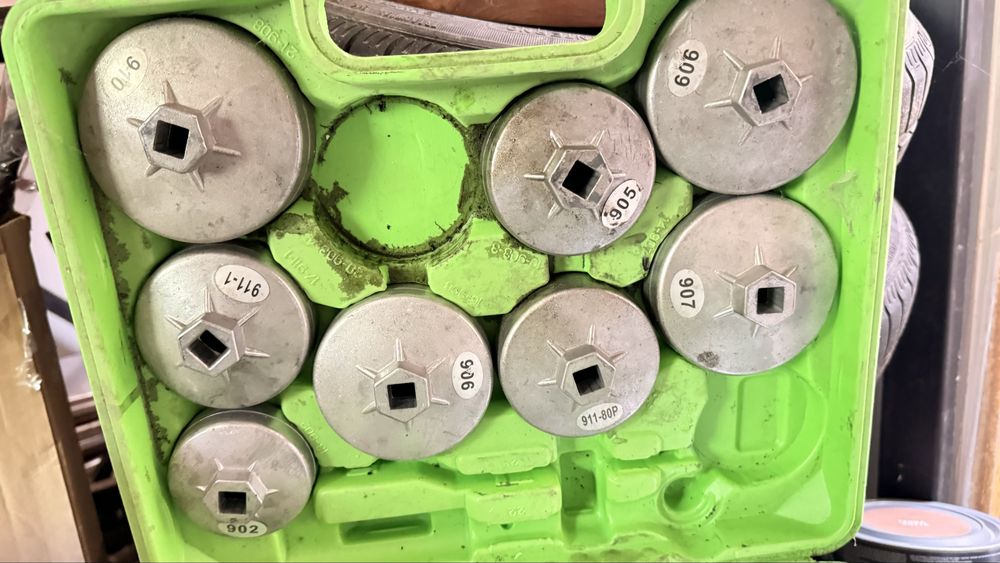Trusa de extractoare pentru filtre de ulei, 23 de piese, JBM